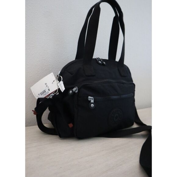 Kipling KIA1X8-0DH Black Tonal Tracy Crossbody/Shoulder Bag - Picture 11 of 16